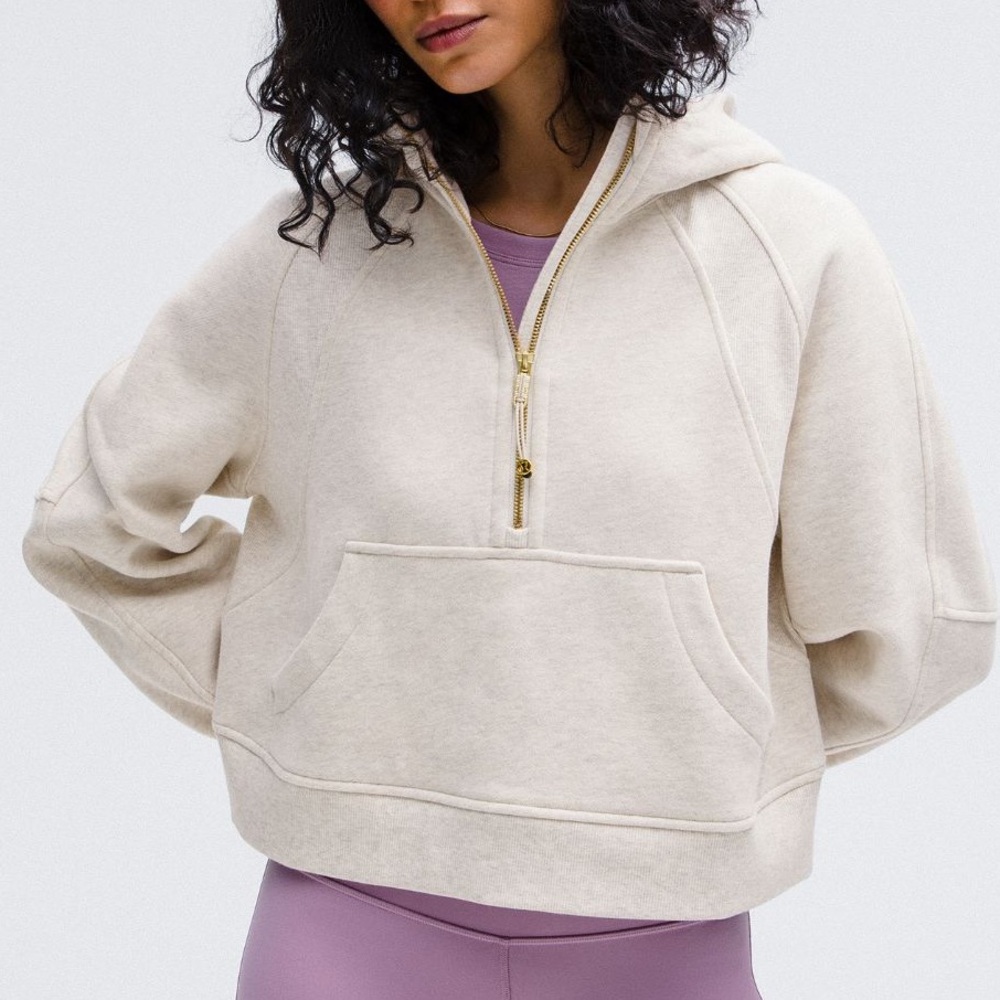 New Lululemon Scuba Oversized Half Zip Hoodie